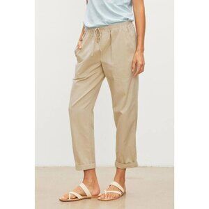 Velvet by Graham & Spencer Anthropologie Misty Cotton Twill Pant NWT Size Medium